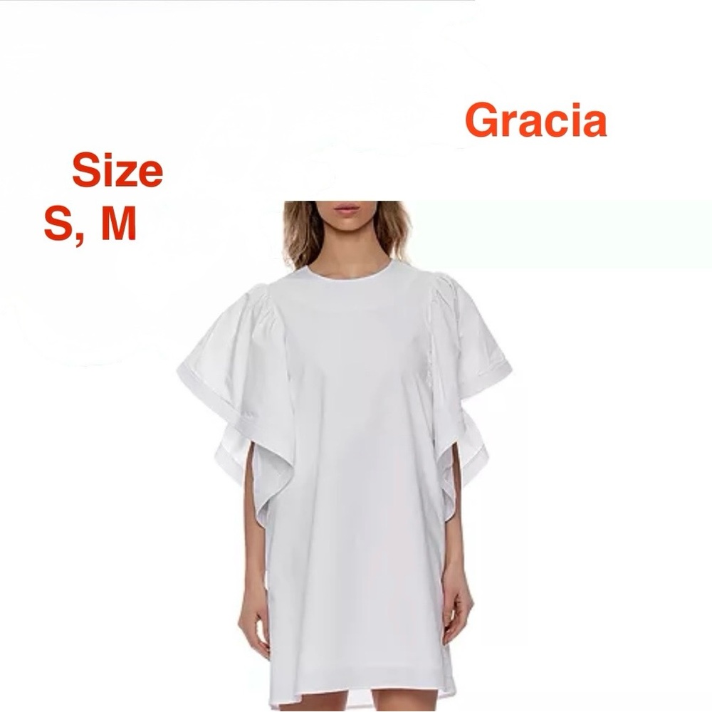 Gracia (Butterfly Dress) Women's White Dress